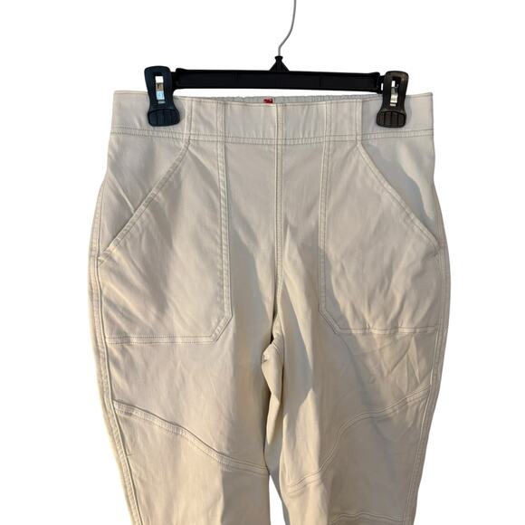Spanx Heavyweight Jogger Pants Sz M Cotton Blend Minimalist Capsule Wardrobe - Picture 9 of 9
